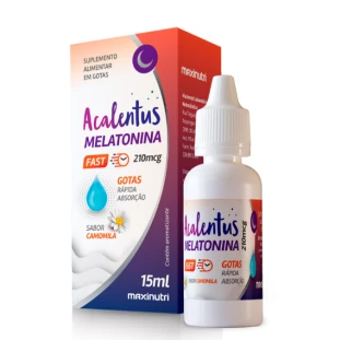 ACALENTUS (MELATONINA) CAMOMILA 210MCG GTS 15ML - MAXINUTRI
