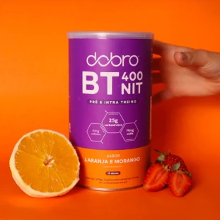 PRÈ E INTRA TREINO BT 400 NITRATO DOBRO 450G (SABORES)