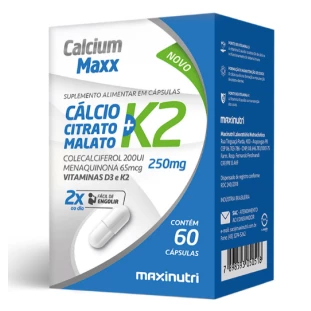 CALCIUM MAXX/CALCIO 250MG CPS C/60 - MAXINUTRI