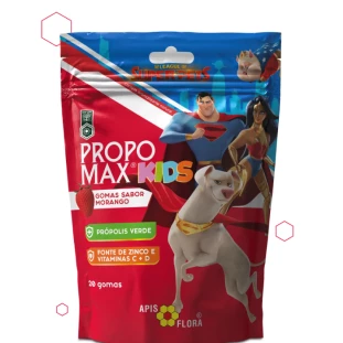 PROPOMAX KIDS SAB MORANGO APIS FLORA C/20 GOMAS