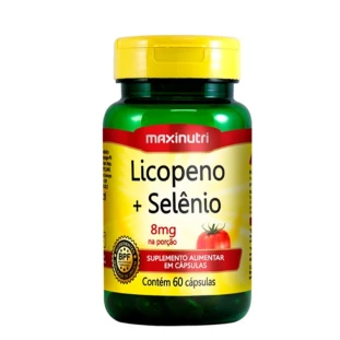 LICOPENO E SELENIO 8MG MAXINUTRI CPS C/60