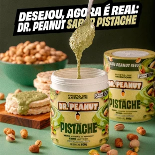 PASTA DE AMENDOIM DR. PEANUT 600g (SABORES)