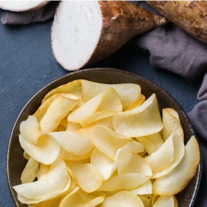 CHIPS DE MANDIOCA COM SAL REFINADO