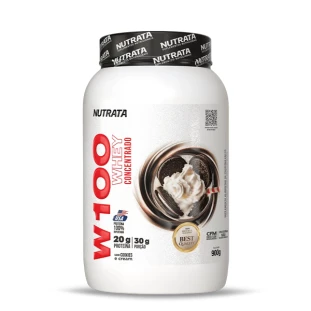 WHEY W100 COOKIES NUTRATA 900G