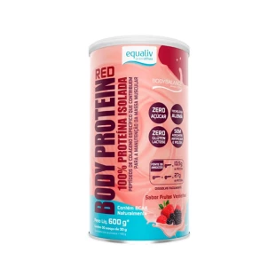 PROTEINA DE COLAGENO BODY PROTEIN FRUTAS VERMELHAS EQUALIV 600G
