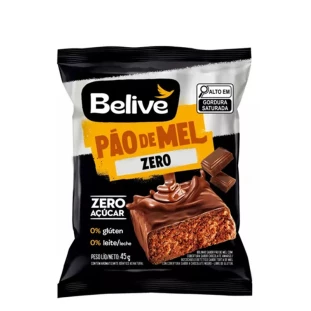 PAO DE MEL (ZERO ACUCAR) BELIVE 45G