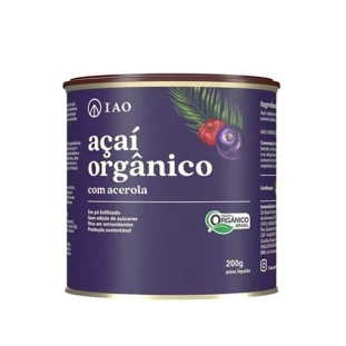 ACAI COM ACEROLA ORGANICO EM PO LIOFILIZADO IAO 200G