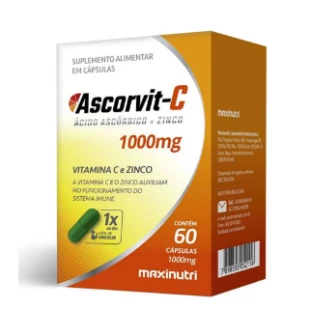 ASCOR VIT C 1G MAXINUTRI CPS C/30