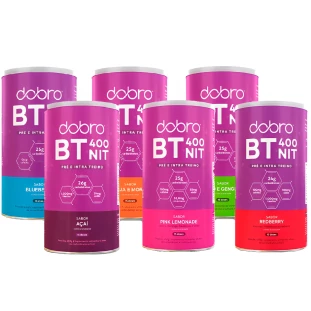 PRÈ E INTRA TREINO BT NITRATO DOBRO 450G (SABORES)