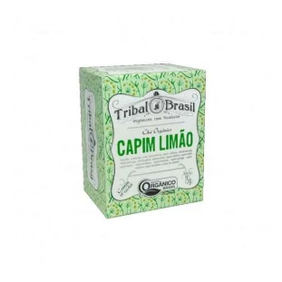 CHA ORGANICO DE CAPIM LIMAO TRIBAL BRASIL COM 15 SACHES DE 1G