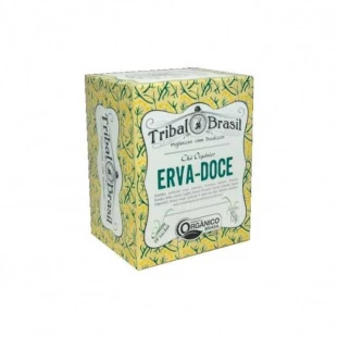 CHA ORGANICO DE ERVA-DOCE TRIBAL BRASIL COM 15 SACHES DE 1G