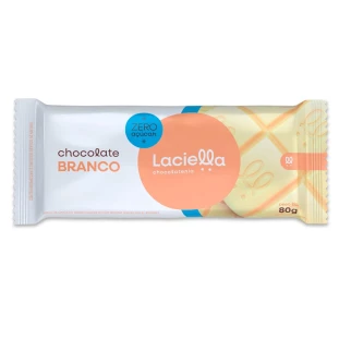 CHOCOLATE LACIELLA BRANCO ZERO 80G
