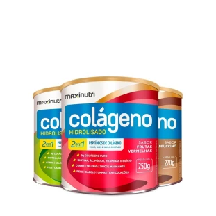 COLAGENO HIDR 2EM1 MAXINURTI 250G (SABORES)