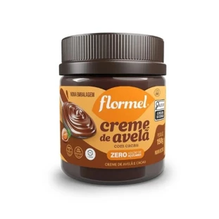 CREME DE AVELA COM CACAU ZERO FLORMEL 150G