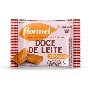 DOCE DE LEITE ZERO FLORMEL 20G