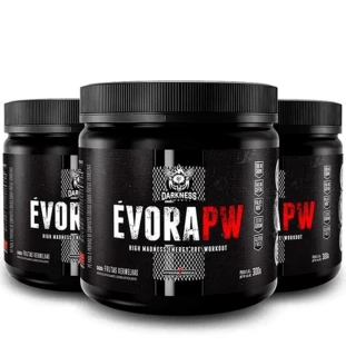 PRÉ TREINO EVORA PW DARKNESS 300G (SABORES)