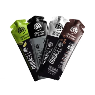 GEL DURAGEL (27G CARBO) ALQUIMIA DA SAÚDE 60G (SABORES)
