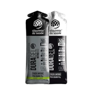 GEL DURAGEL (50G CARBO) ALQUIMIA DA SAÚDE 78G (SABORES)