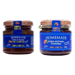 GELEIA 100% HOMEMADE 150G (SABORES)