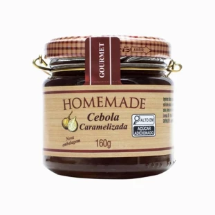 GELEIA CEBOLA CARAMELIZADA HOMEMADE 160G