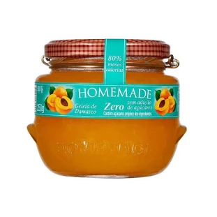 GELEIA ZERO DAMASCO HOMEMADE 250G
