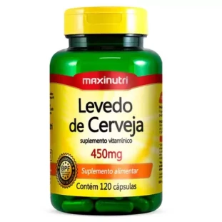 LEVEDO DE CERVEJA 450MG MAXINUTRI CPS C/120