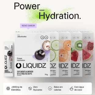 ISOTÔNICO LIQUIDZ SPORT DRINK 6G (SABORES)