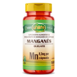 MANGANES QUELATO UNILIFE 500MG 60CAPS