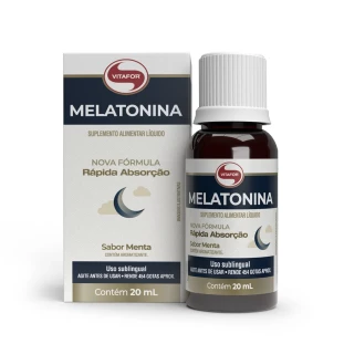 MELATONINA EM GOTAS VITAFOR 20ML