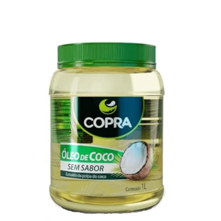 OLEO DE COCO SEM SABOR COPRA (200ML ou 1L)