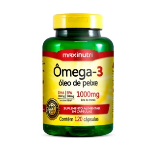 OMEGA 3 1000MG MAXINUTRI CPS C/120