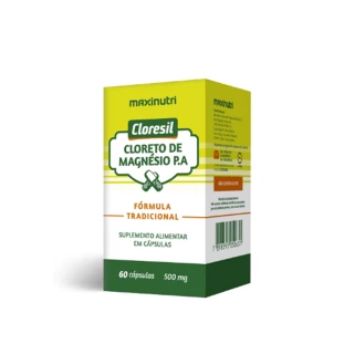 CLORESIL ( CLORETO MAGNESIO P.A) 500MG MAXINUTRI CPS C/100