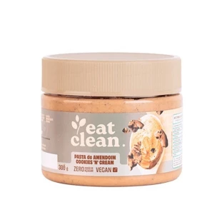 PASTA DE AMENDOIM SABOR COOKIES CREAM EAT CLEAN 300G