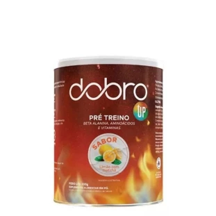 PRÉ-TREINO COM BETA ALANINA SABOR LIMÃO COM MATCHÁ DOBRO UP 220G