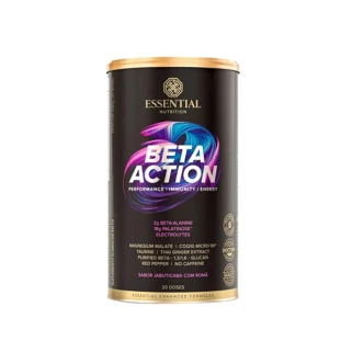 PRE TREINO BETA ACTION SABOR JABUTICABA COM ROMA ESSENTIAL 630G