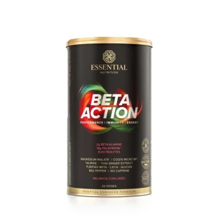 PRE TREINO BETA ACTION SABOR MELANCIA COM LIMAO ESSENTIAL 630G