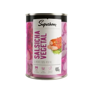 SALSICHA VEGETAL SUPERBOM 400G
