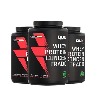 WHEY PROTEIN CONCENTRADO DUX 900G (SABORES)