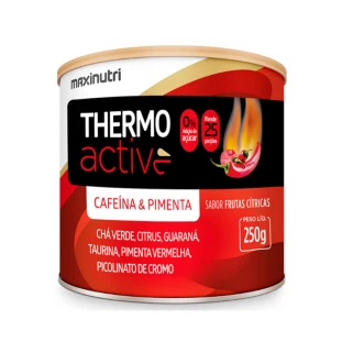 THERMO ACTIVE TERMOGENICO FRUTAS CITRICAS MAXINUTRI 250G