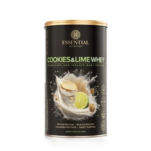 WHEY HIDROLISADO E ISOLADO SABOR COOKIES & LIME ESSENTIAL 405G