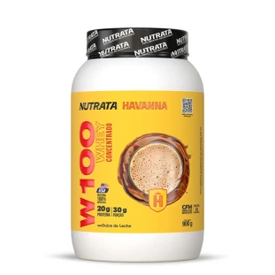 WHEY W100 HAVANNA DOCE DE LEITE NUTRATA 900G